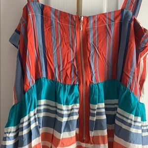 Sundress with zipper front